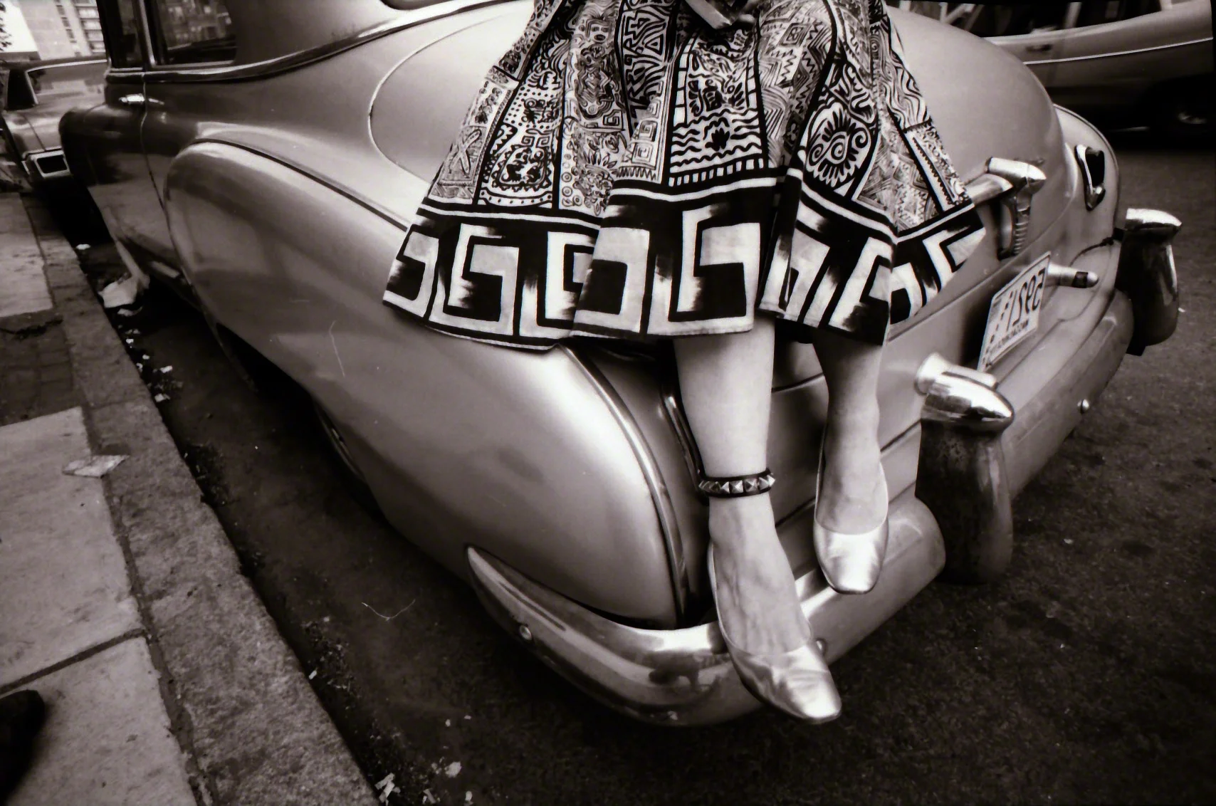 Silver slippers, 1980; copyright Megan "Montana" Smith.
