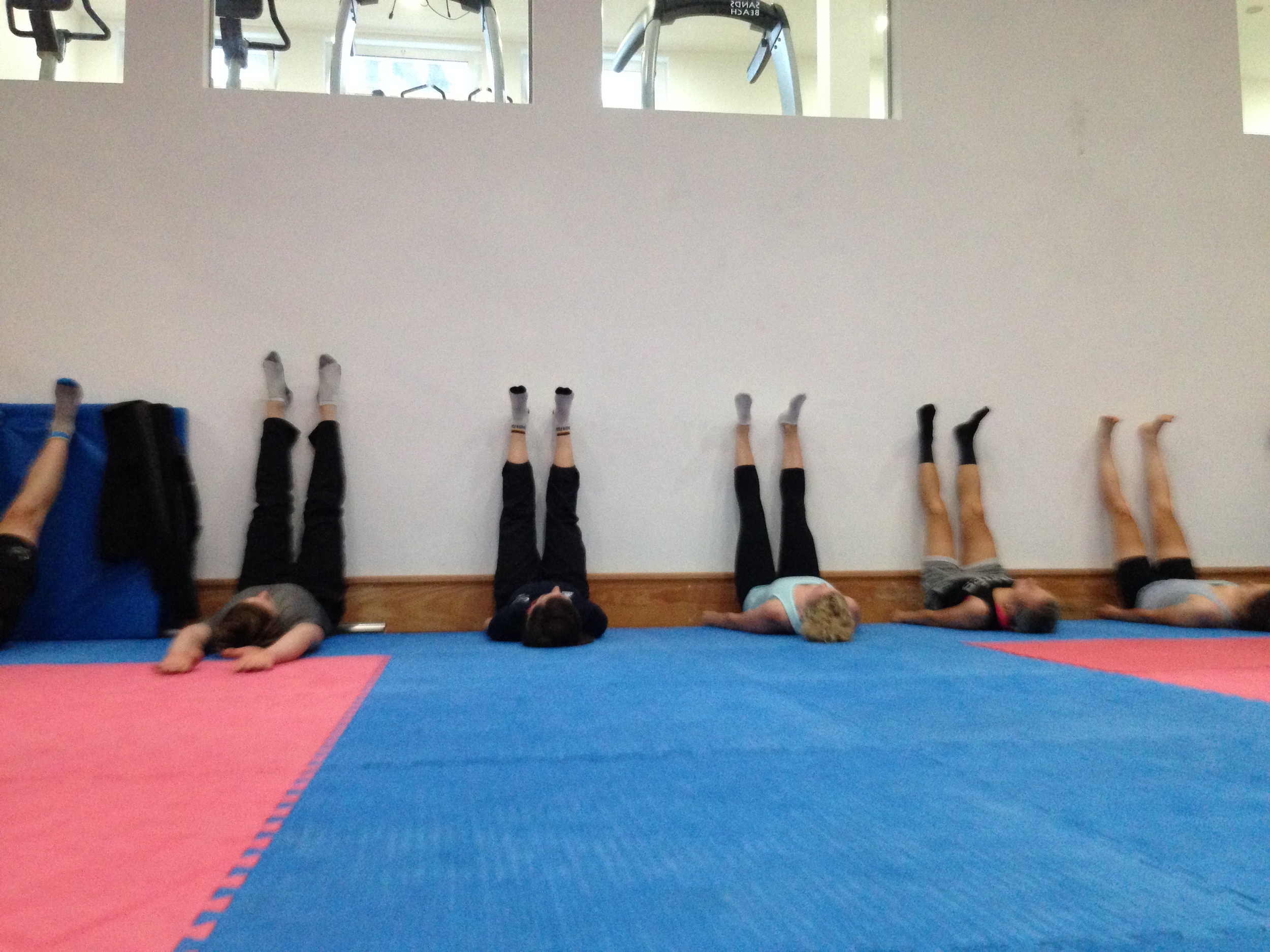 Legs up!