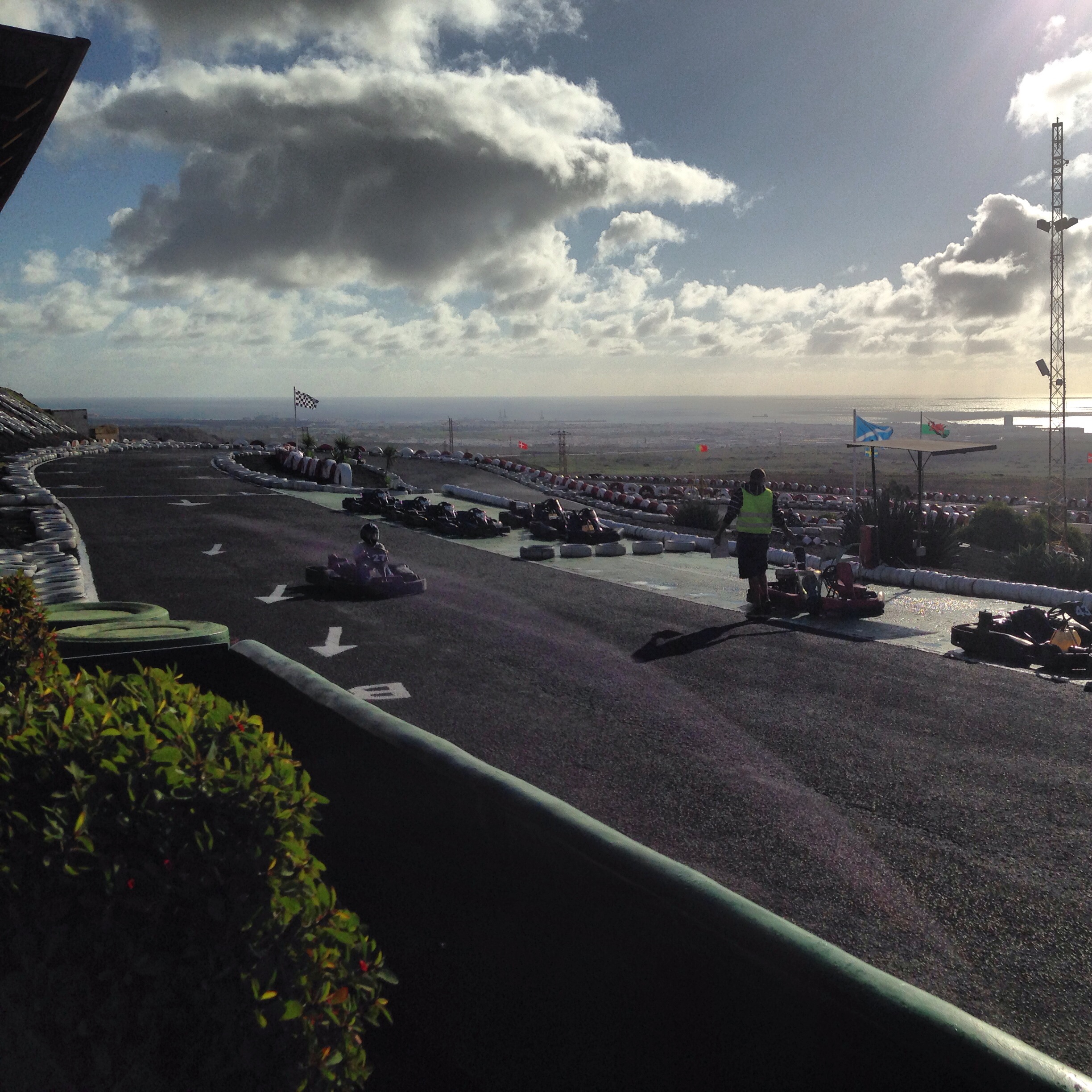 On another one of our recovery days we went go-karting! It was SO fun! We did a full on grand prix with multiple rounds. I made it to the final but crashed in lap one of the final, hah! Barbara, Tiff, Ronny, and Lars were the ultimate go kart stars (although there is some speculation about Lar's being a bit of a 'bully' out there on the track;) Lars ended up coming out on top, with Ronny in 2nd and Barbara in 3rd.