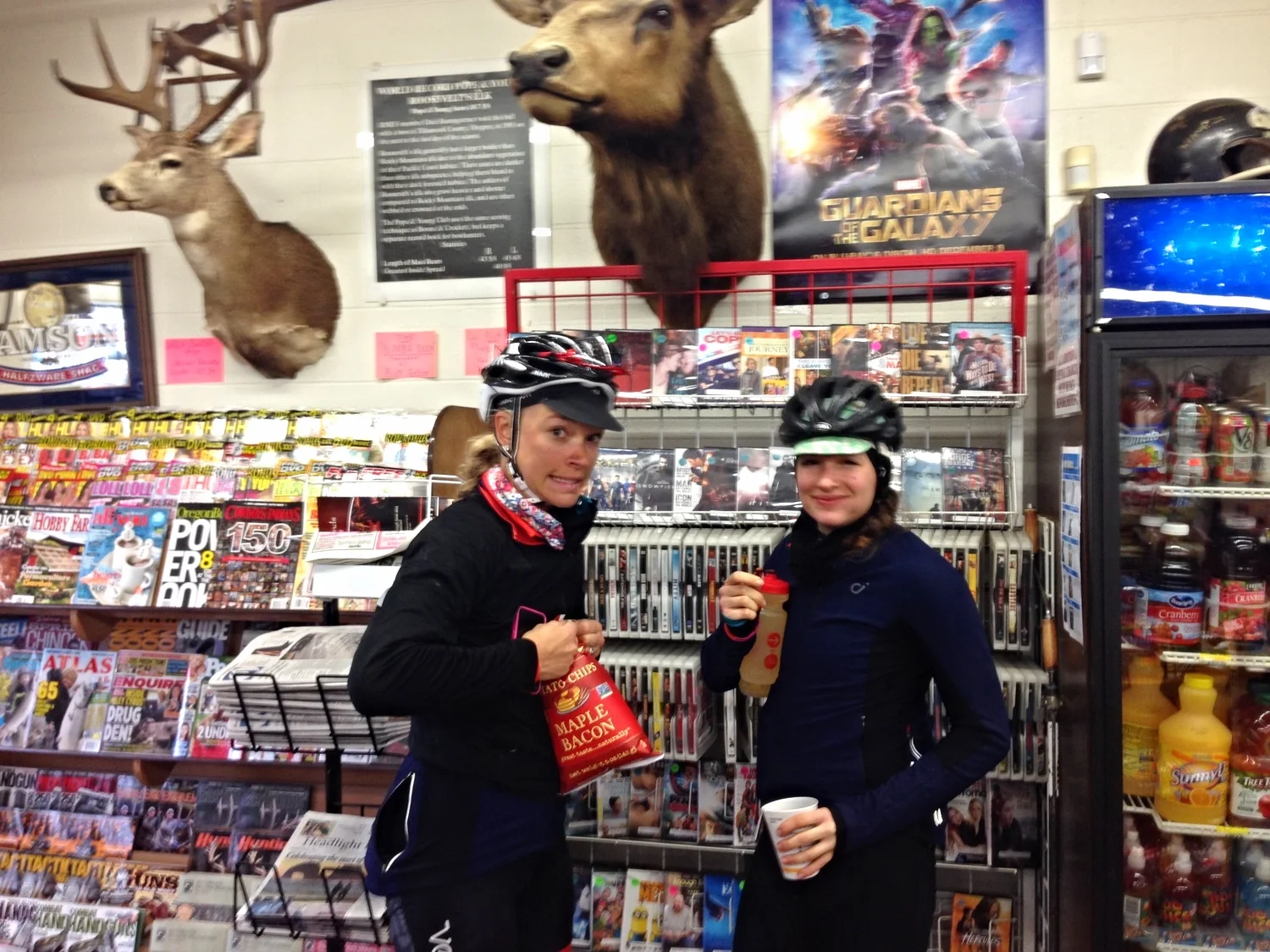 I must preface this picture...and my future food pics/descriptions by saying that I normally eat SUPER healthy, but there is just something about epic rides that makes you crave sweet and salty treats that you normally would never eat...not to mention the guilt factor is gone so I say on long rides...have at it!! Maple bacon chips, yes please! This place was a gem!