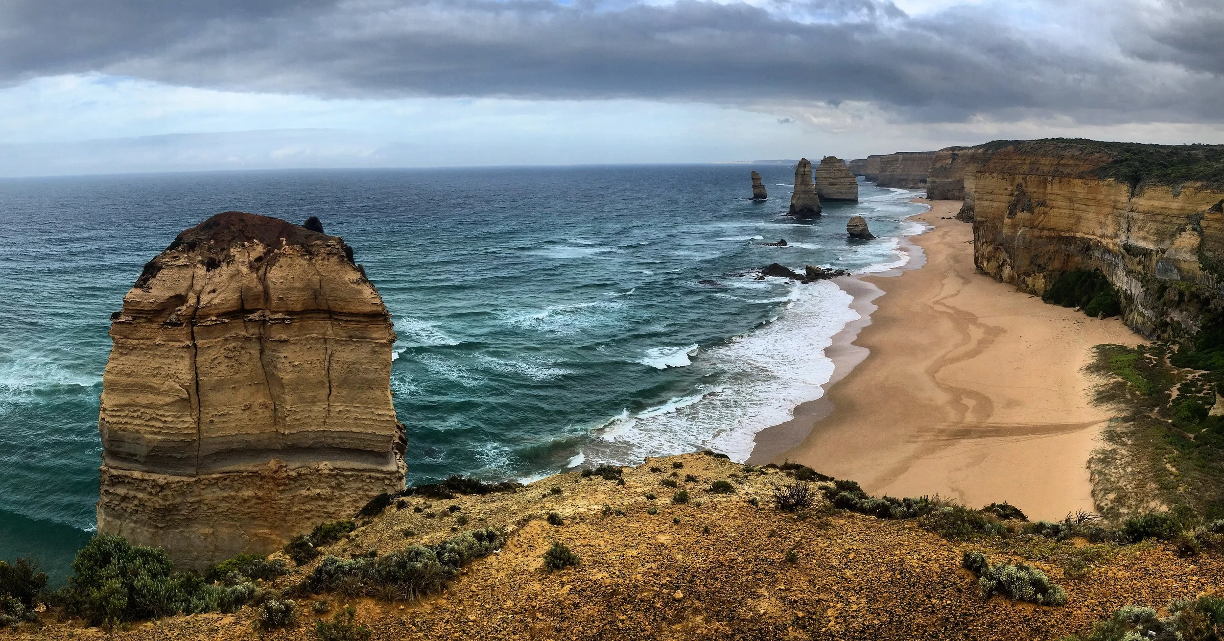 The 12 apostles, but only 7 are left!