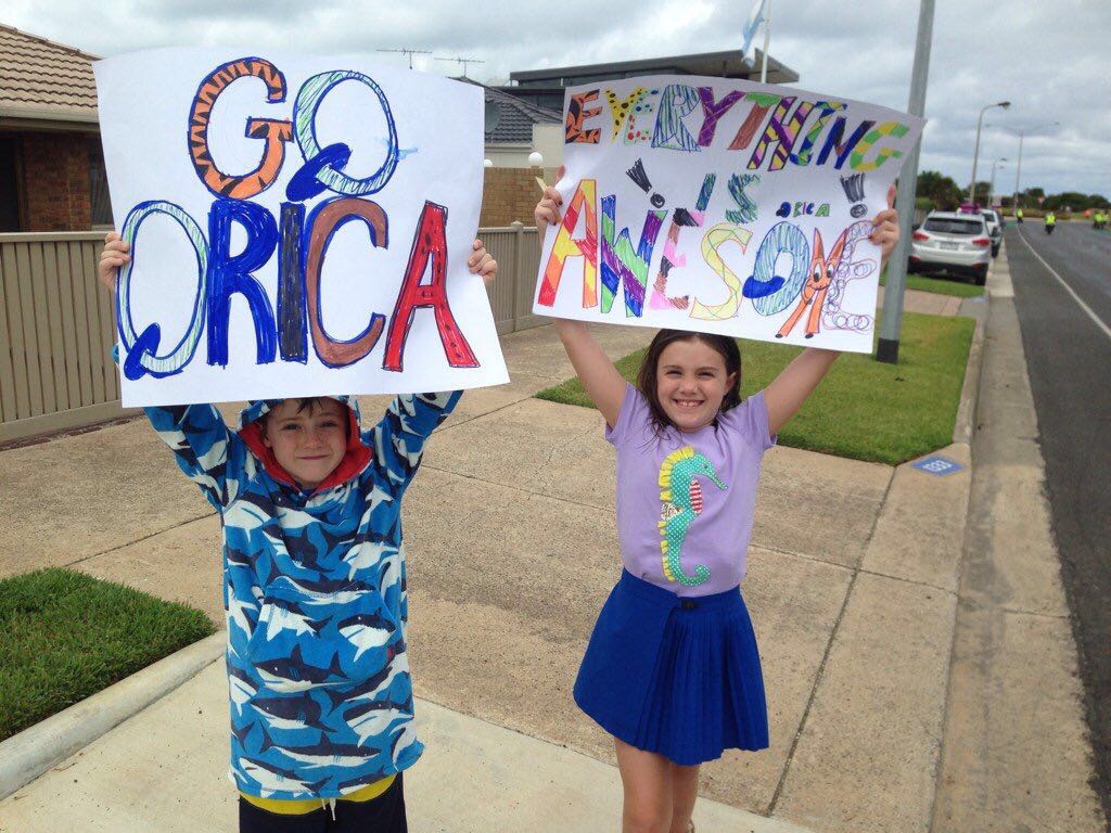 Awesome mini Orica fans! :)