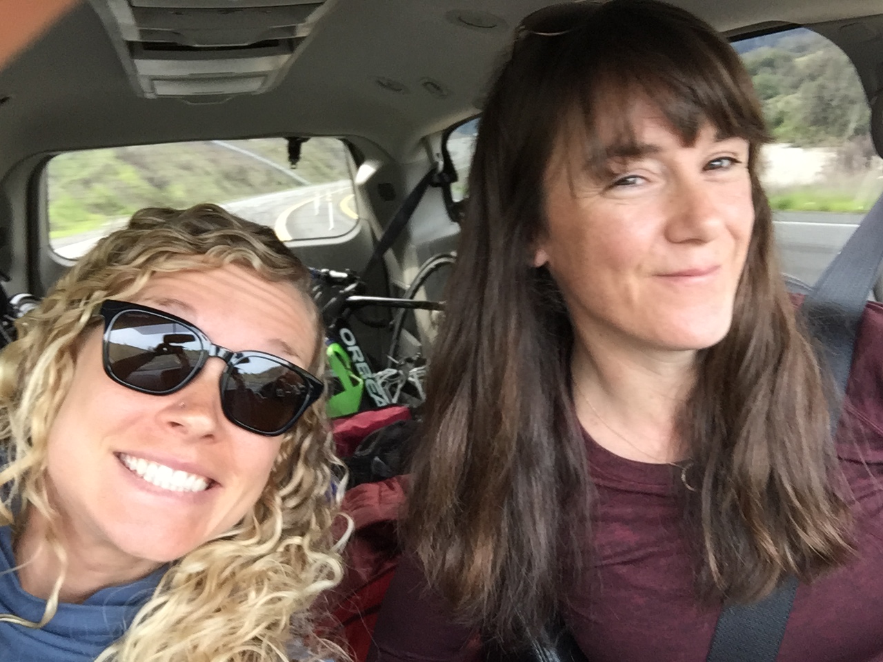 Mini Van rental, check! Headed North!