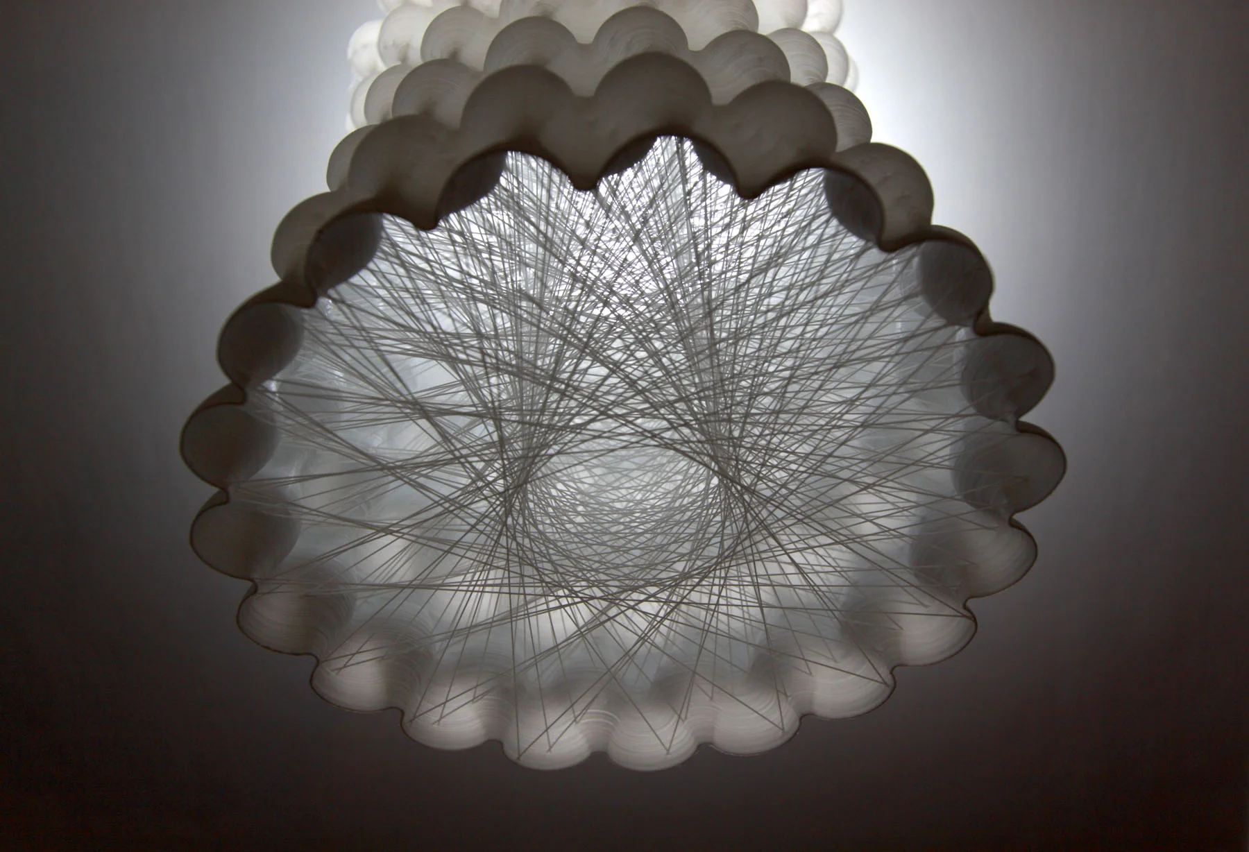 Cloud Capsule by Arthur Mamou-Mani ( link ) - also see Project Silkworm