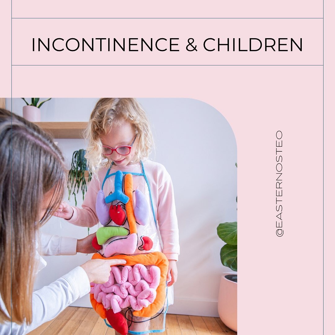 The most common form of incontinence in children is Urge Incontinence. Urge Incontinence occurs when a child feels a sudden urge to urinate and can&rsquo;t get to the toilet in time and experiences some leakage. Often this happens in children who hav