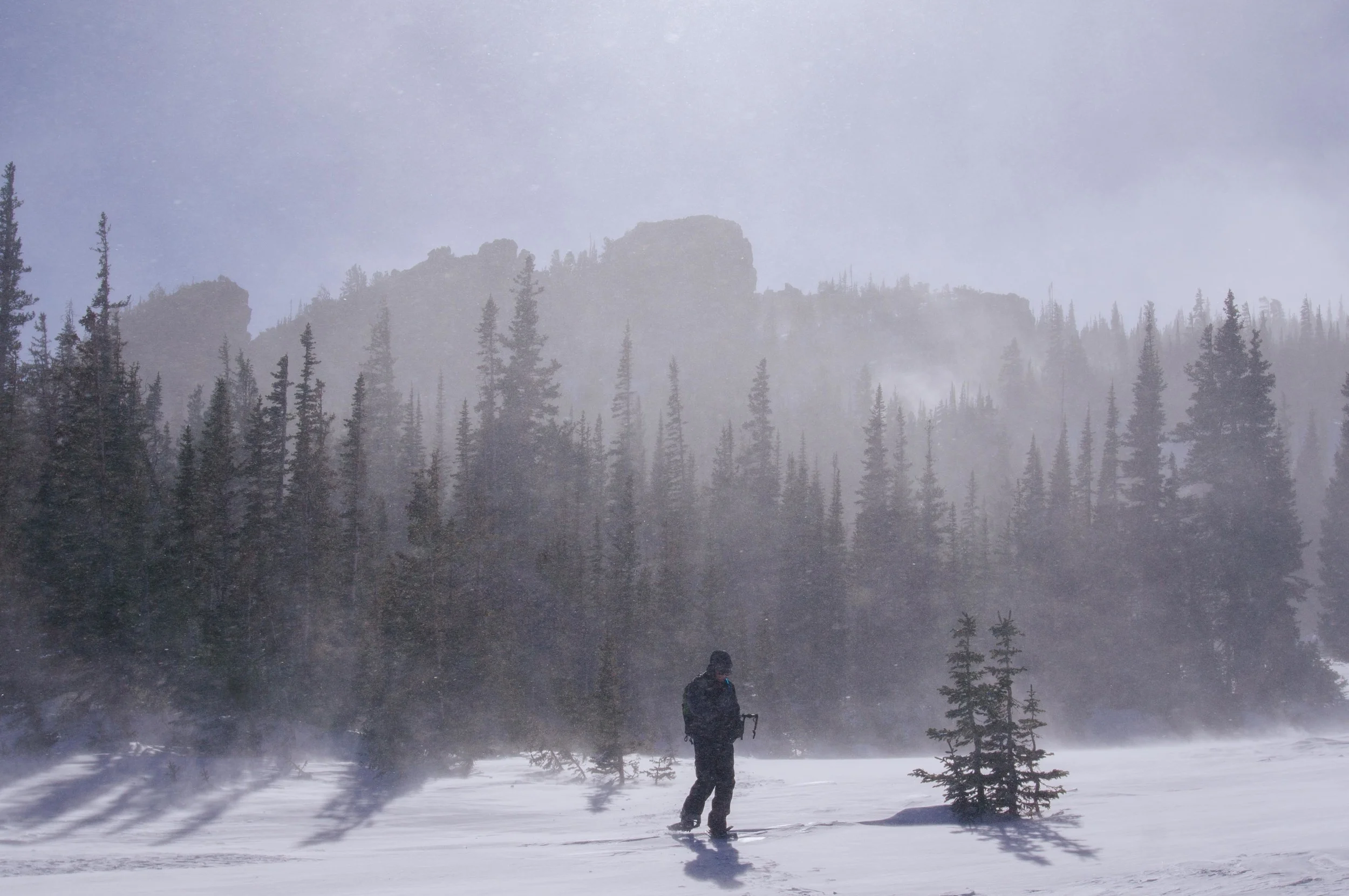 Lake Helene Snowshoeing