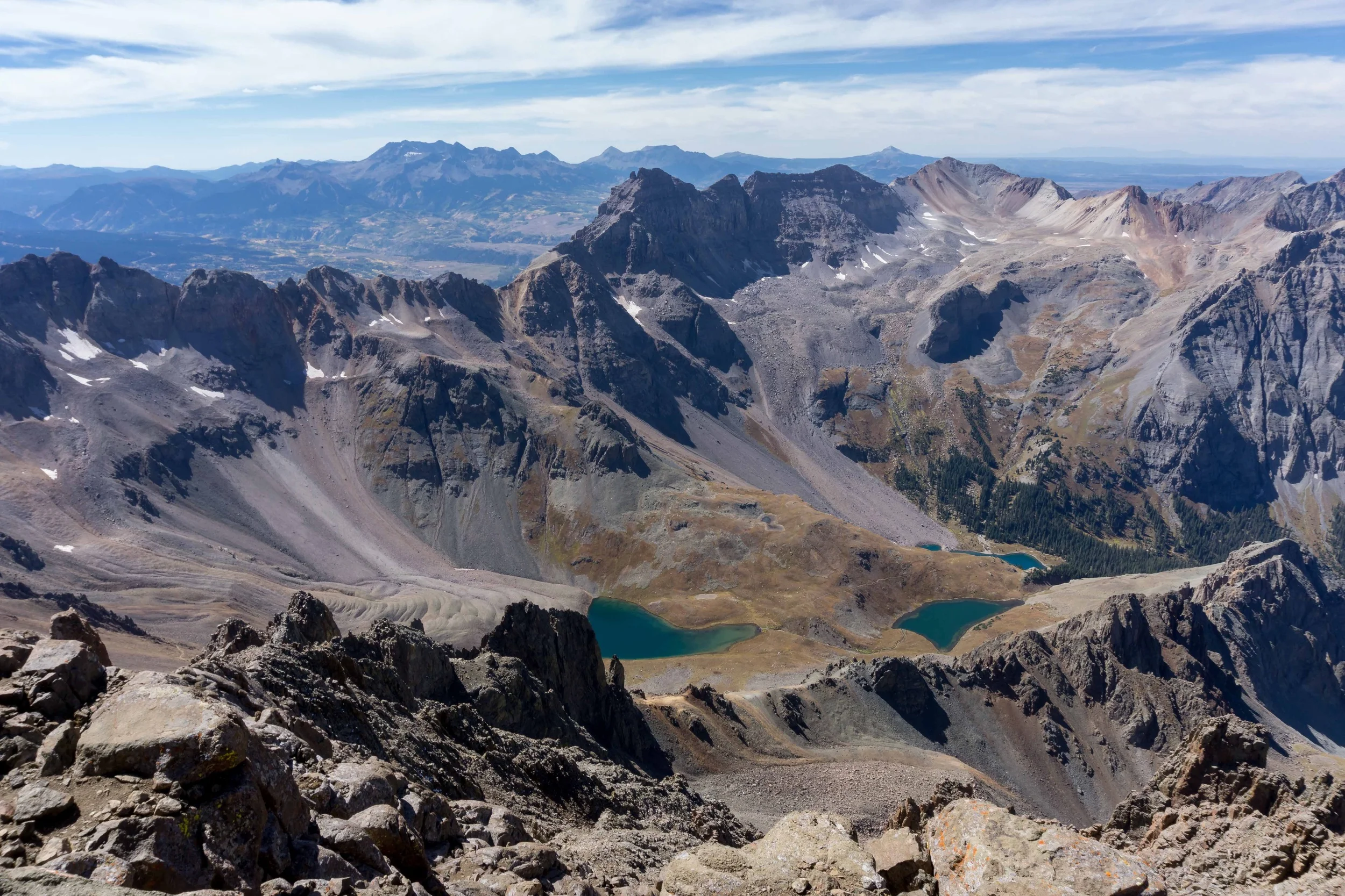 Imogene Pass --> Mt. Sneffels 