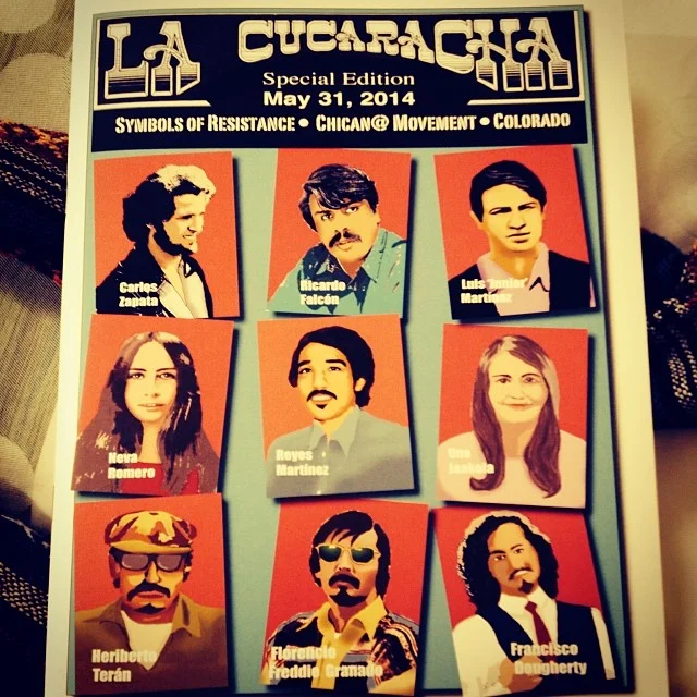 Program from 2014 Symbols of Resistance Event. Photo Credit: Brenda Montano.