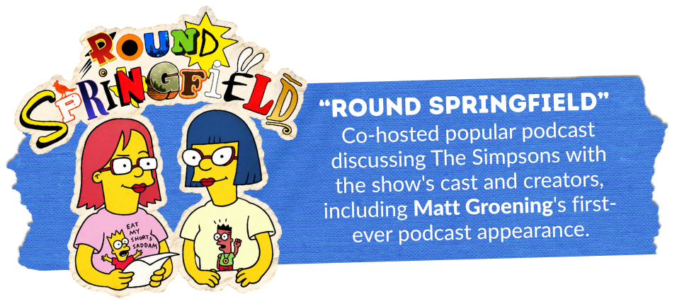 Round Springfield Simpsons Podcast Allie Goertz
