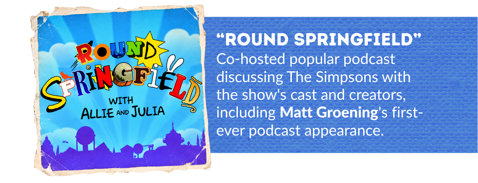 Round Springfield Simpsons podcast Allie Goertz