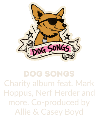 Dog Songs Charity Album w/ Mark Hoppus Allie Goertz