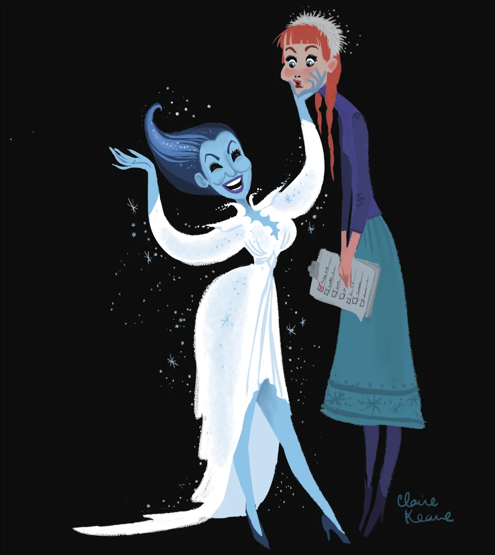 SNOW QUEEN BASED ON BETTE MIDLER // VISUAL DEVELOPMENT FOR FROZEN