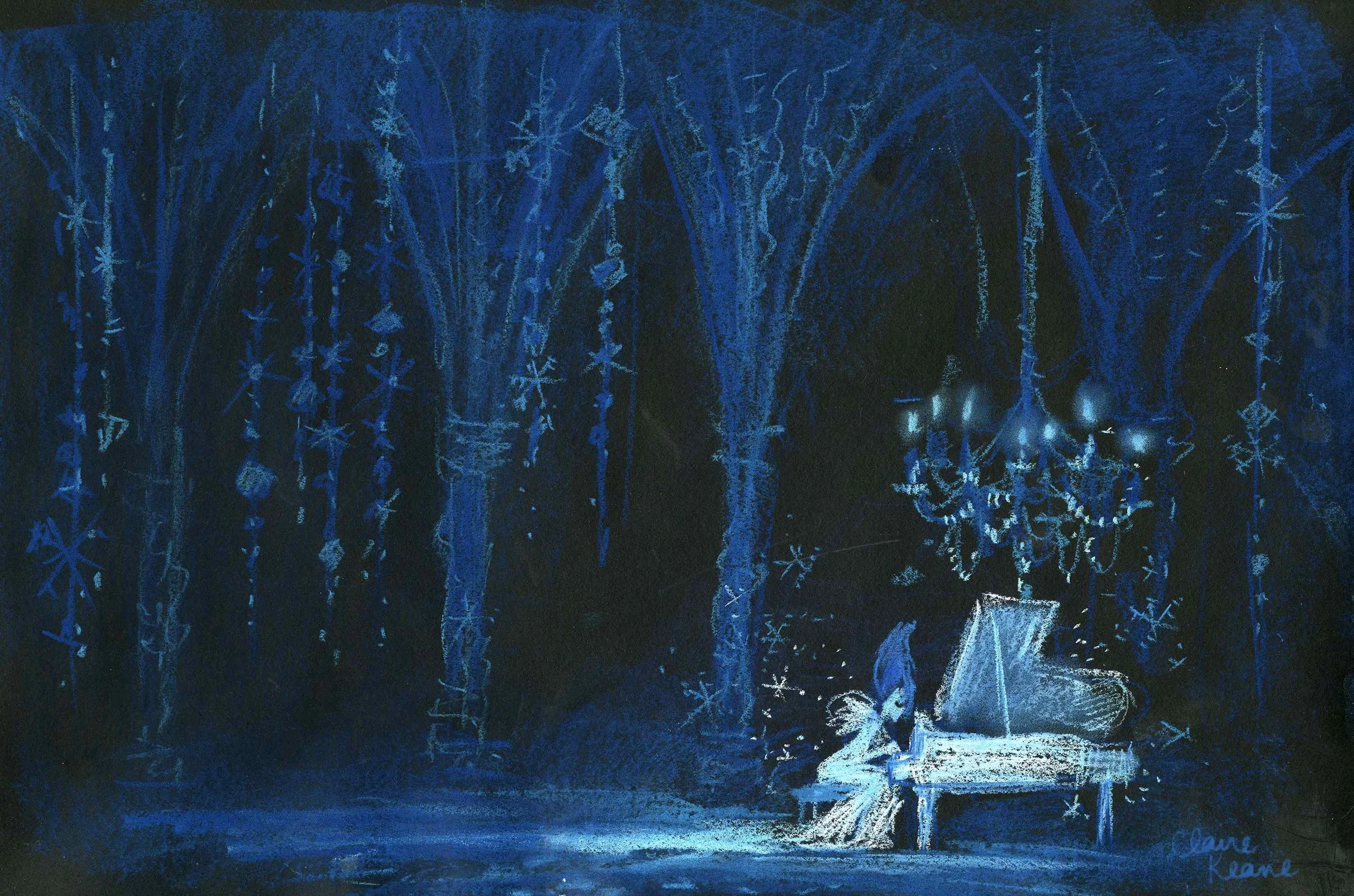 ELSA SINGING THE BLUES // VISUAL DEVELOPMENT FOR FROZEN