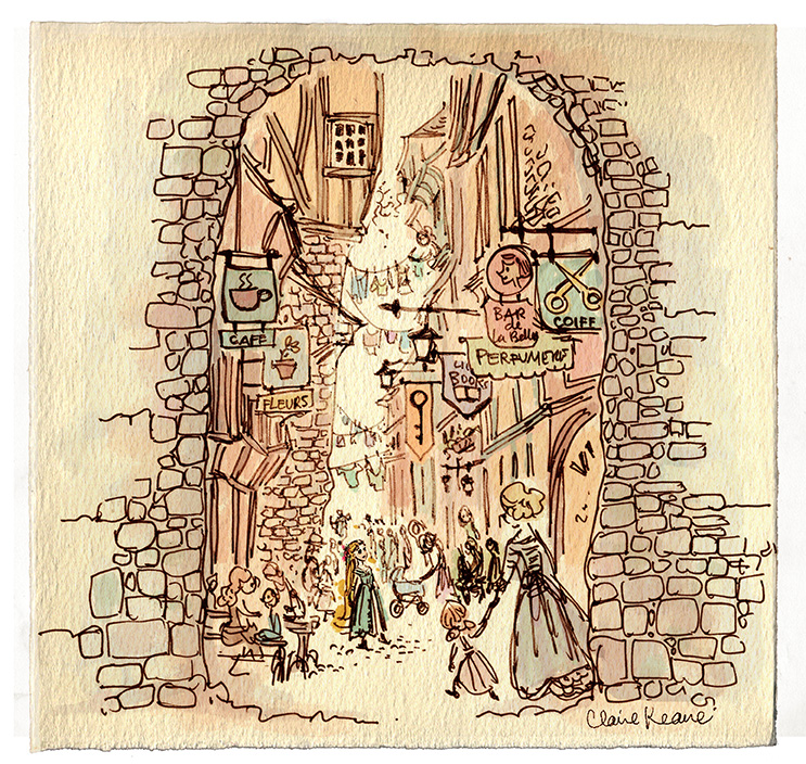 RAPUNZEL EXPLORING THE KINGDOM // VISUAL DEVELOPMENT FOR TANGLED