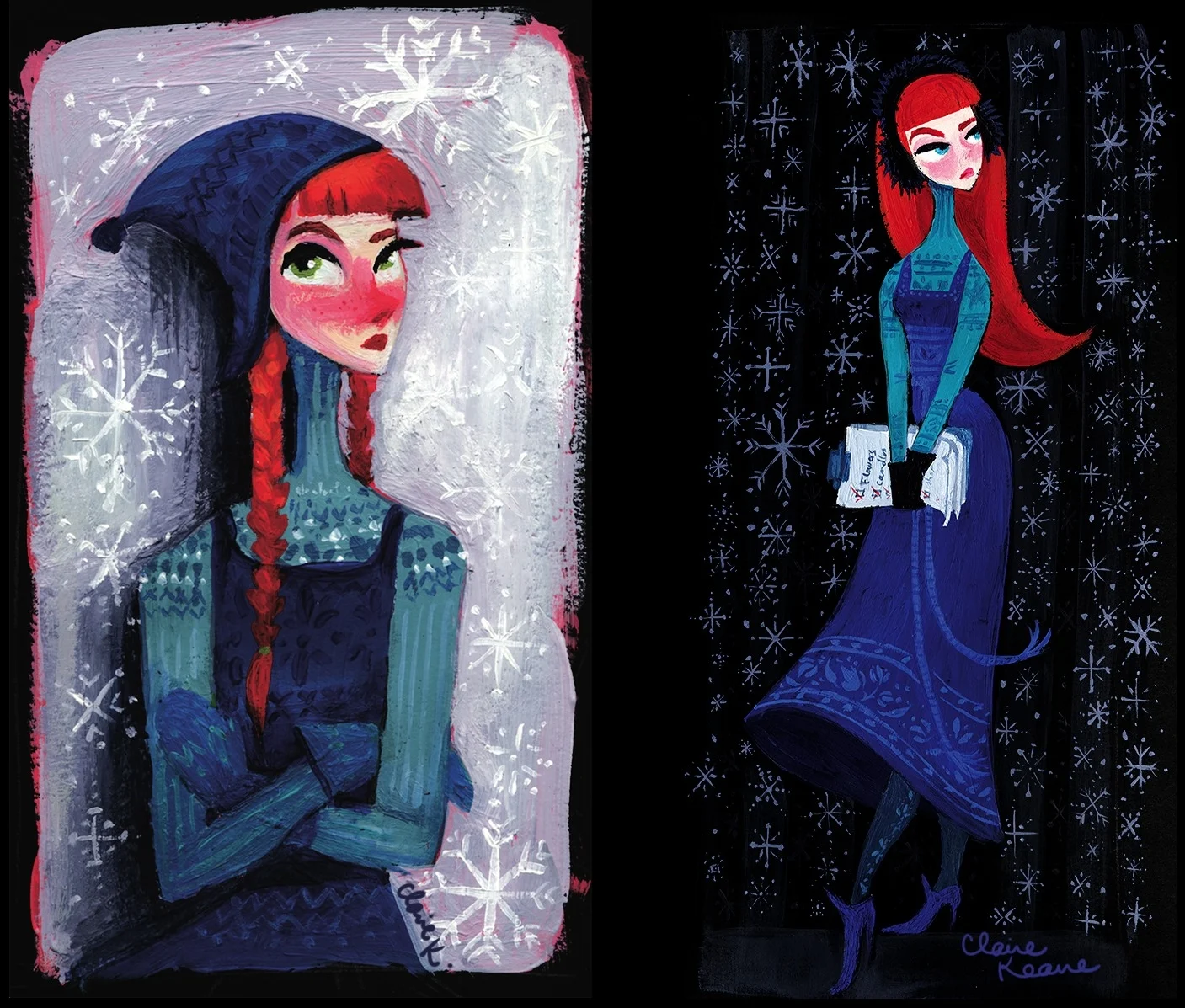 EARLY VERSION OF UPTIGHT ANNA // VISUAL DEVELOPMENT FOR FROZEN