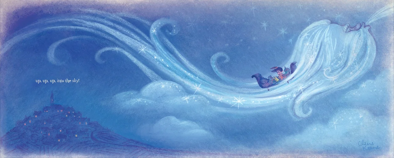 CELESTE RIDING ON THE WIND