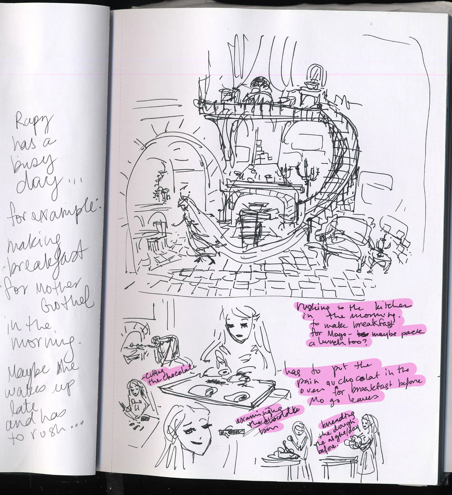 RAPUNZEL'S BUSY DAY