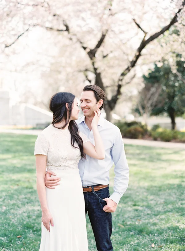 Vicki Grafton Photography | DC Cherry Blossom Session | Middleburg Virginia Goodstone Inn Film Wedding Photographer | Charlottesville Wedding Photographer