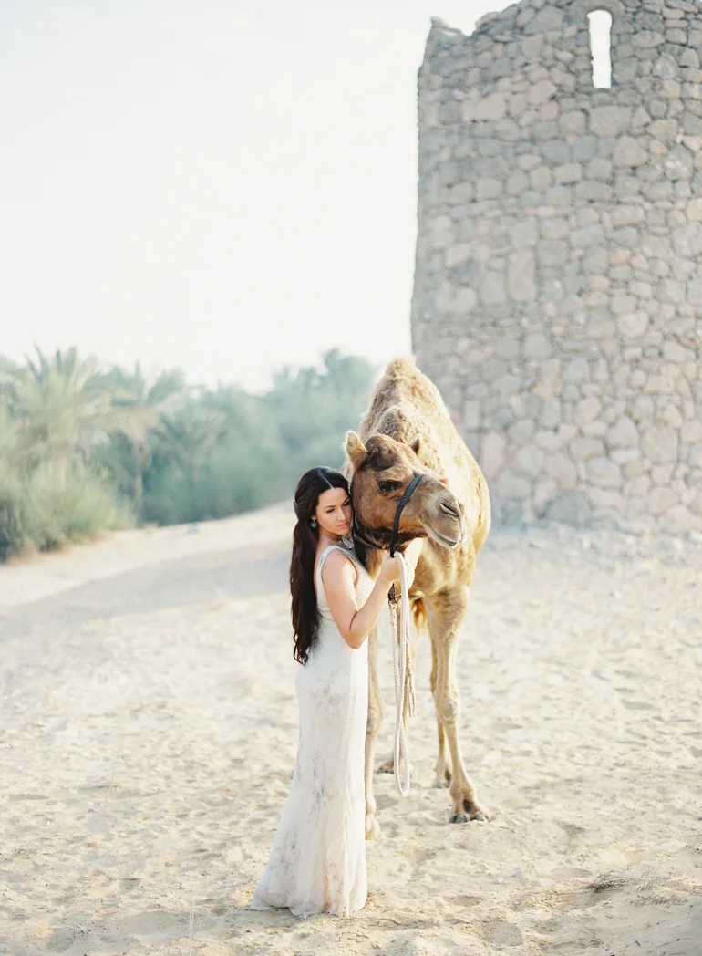 Dubai Desert Bridal | Dubai Destination Fine Art Wedding Photographer