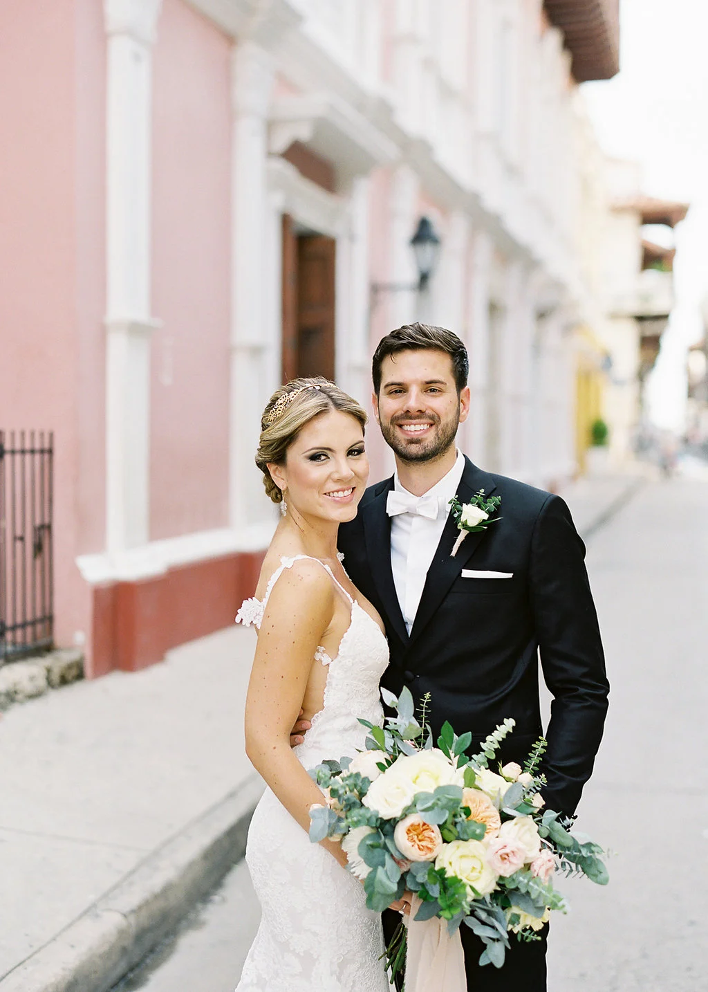 Fine art film photographer photography wedding engagement washington DC cartegena columbia destination modern bride inspiration inspired classic timeless california ny photos styling travel couple