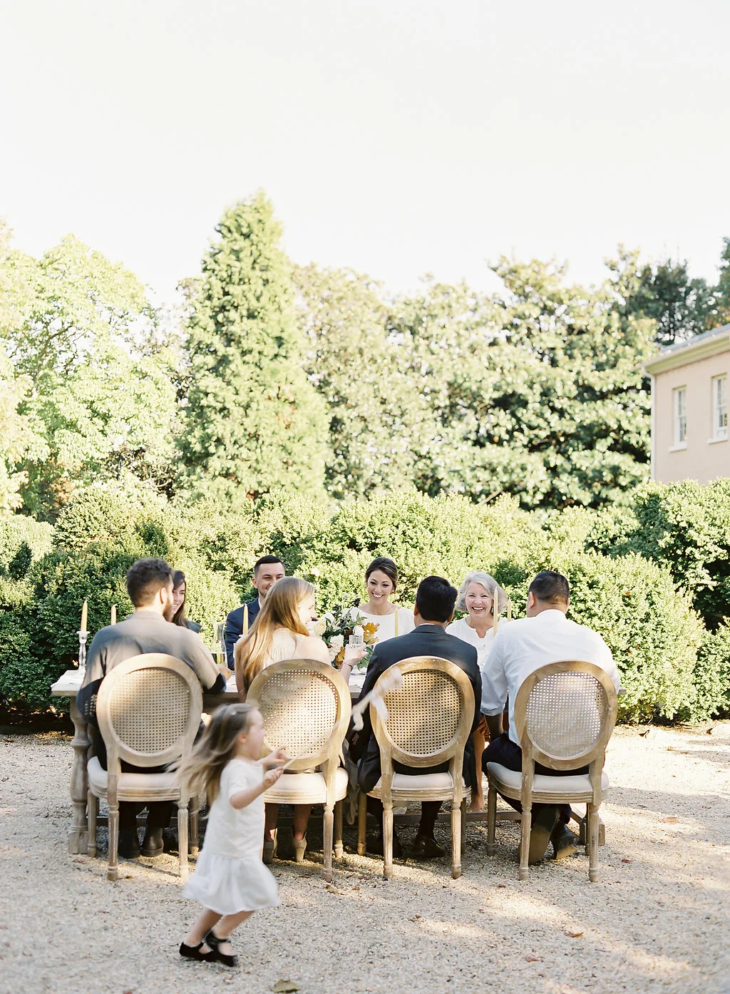 Fine art film photographer photography wedding engagement washington DC georgetown virginia modern bride destination inspiration tuscan inspired minimal classic timeless california ny dining al fresco