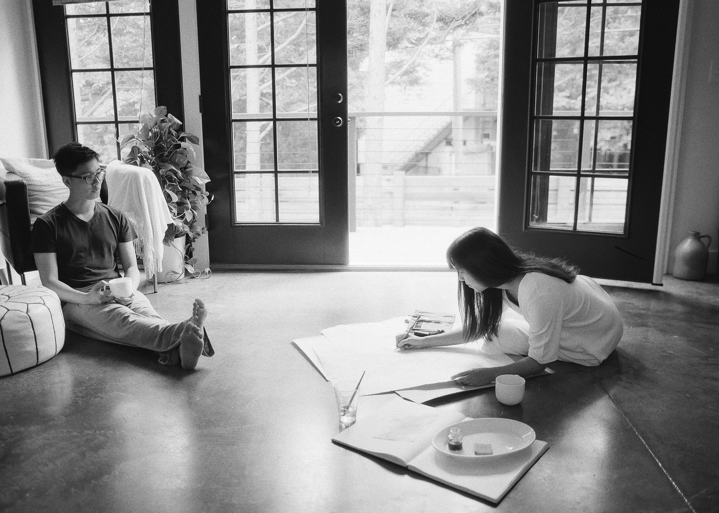 Fine art film wedding photographer, engagement photographer, washington dc, charlottesville, virginia, maryland, calligraphy, lifestyle session