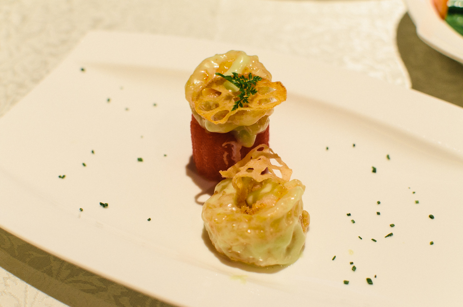 Deep-fried Prawns tossed in Wasabi Mayonnaise (沙丹芥未虾球)