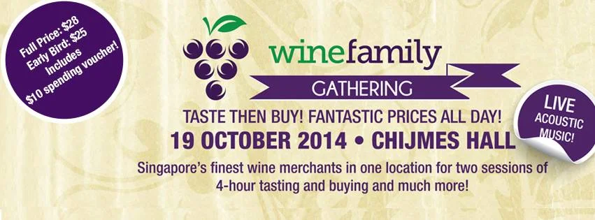 Annual Winefamily Gathering (19 October 2014)