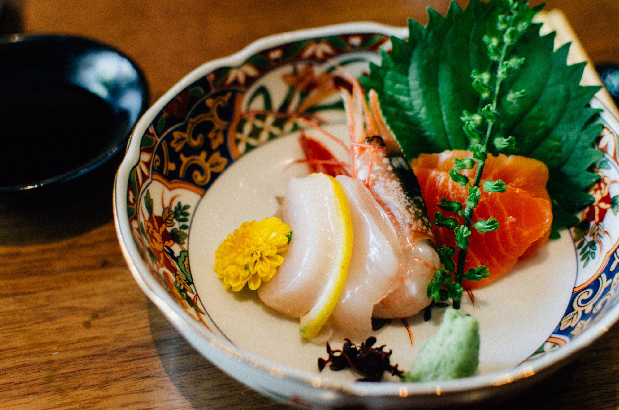 SashimiAssorted - Hotate, Amaebi and Shake