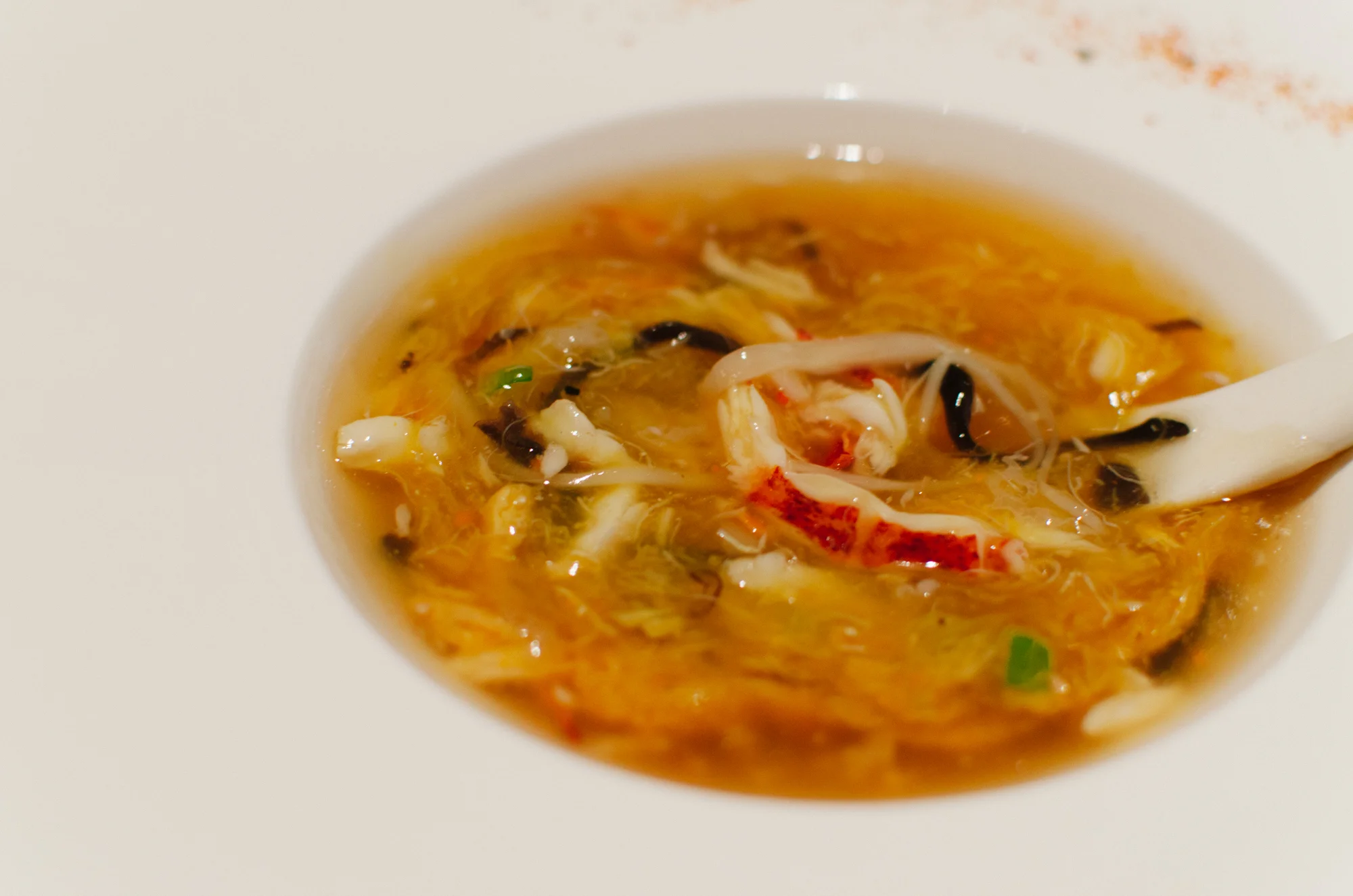 大闸蟹粉龙虾羹 Lobster with Hairy Crab Meat and Crab Roe in Thick Broth