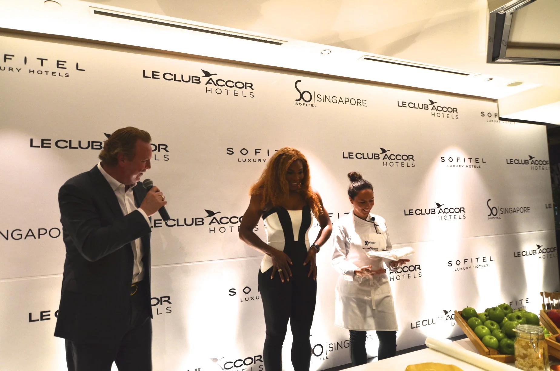 Serena-ding the Sofitel So Singapore