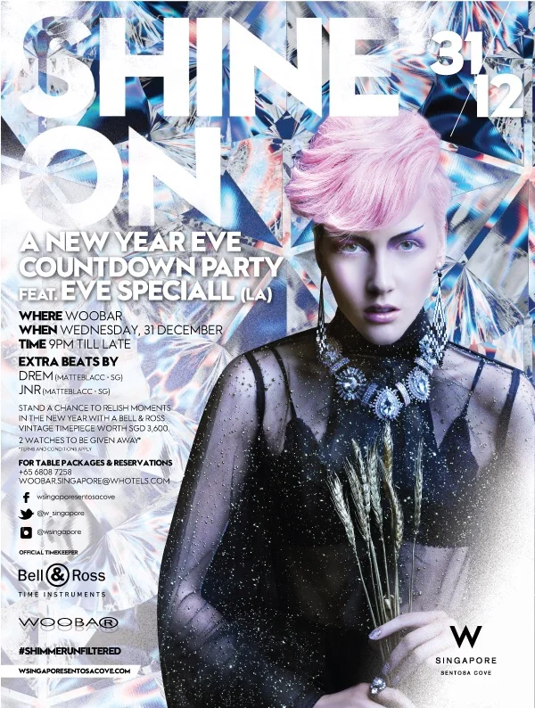 New Year Countdown at W Singapore Sentosa Cove