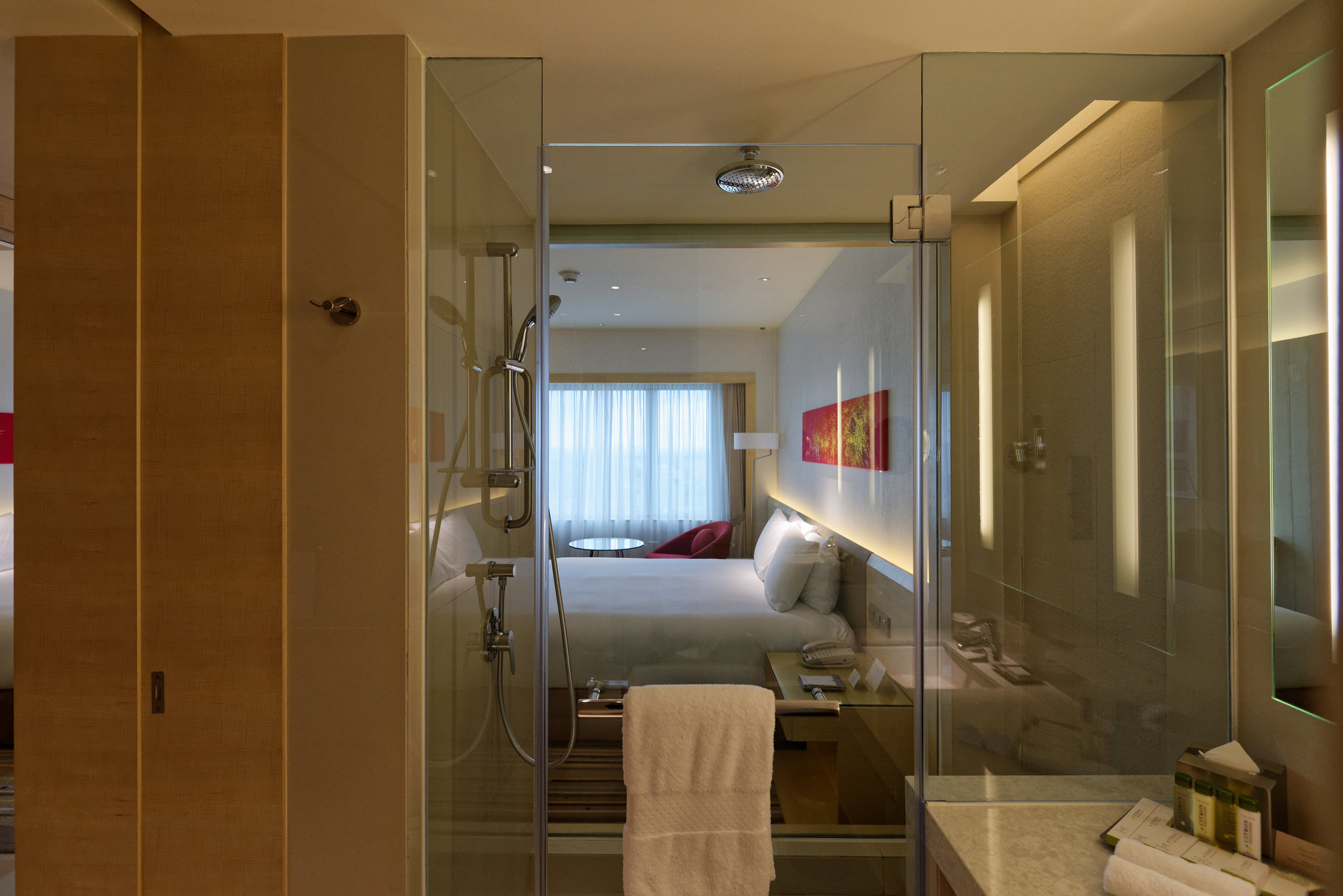 Bathroom of the Executive Room in&nbsp;Doubletree By Hilton Hotel Johor Bahru