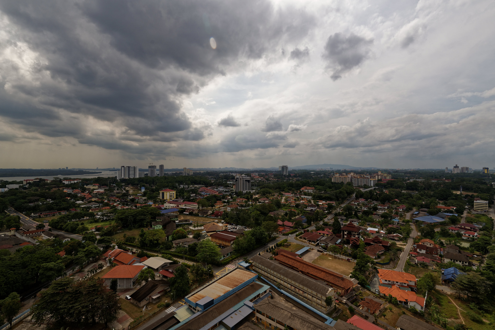 View from the&nbsp;Executive Room in&nbsp;Doubletree By Hilton Hotel Johor Bahru