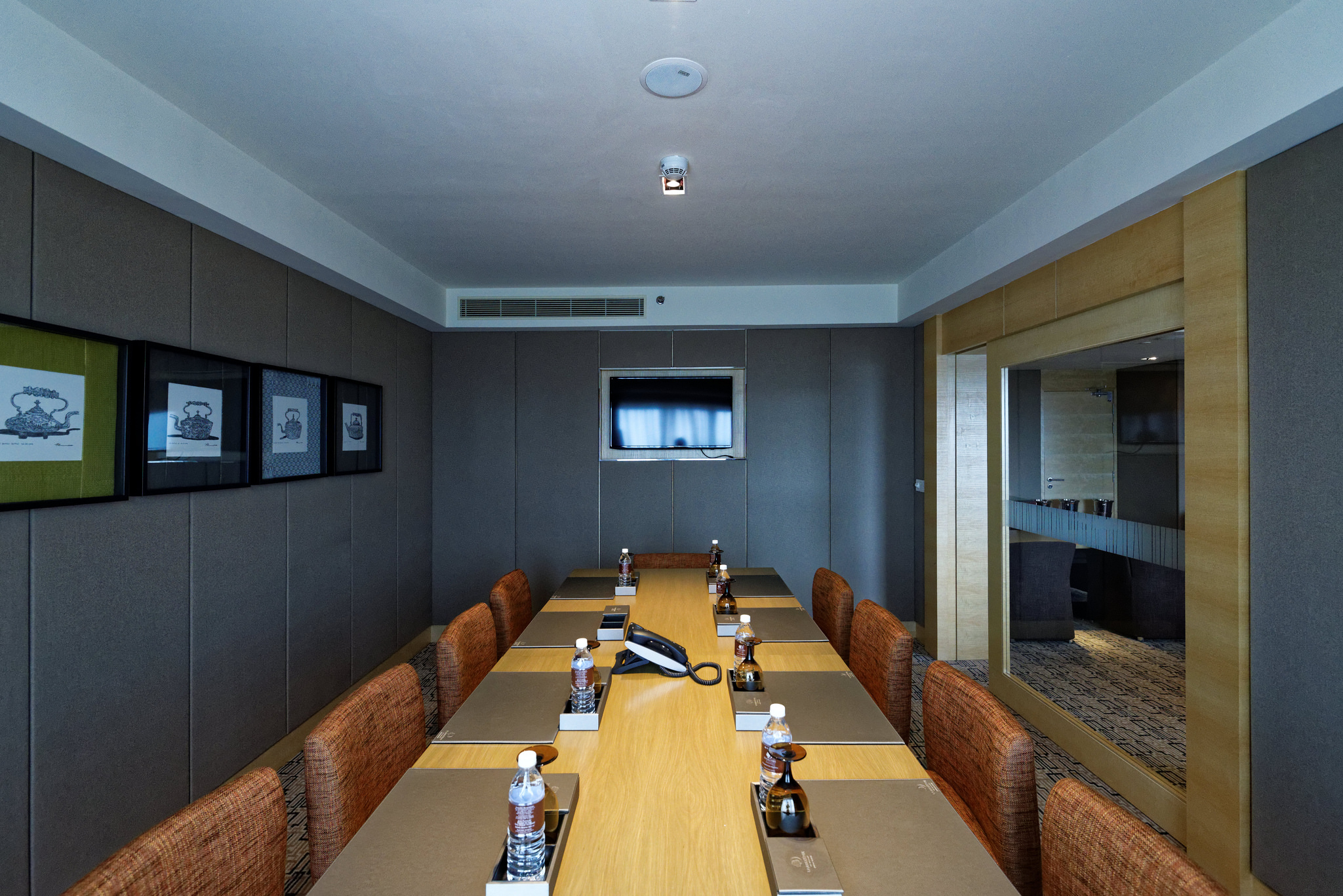 Meeting room in the Executive Lounge of the Doubletree By Hilton Hotel Johor Bahru