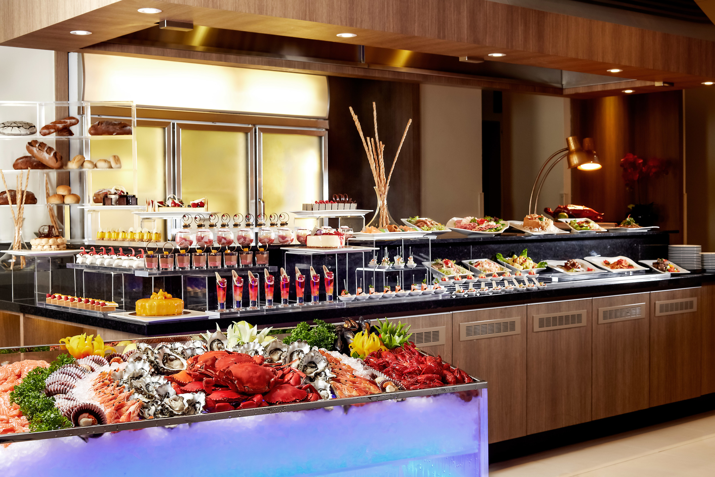 International Buffet at the Carlton Hotel Singapore