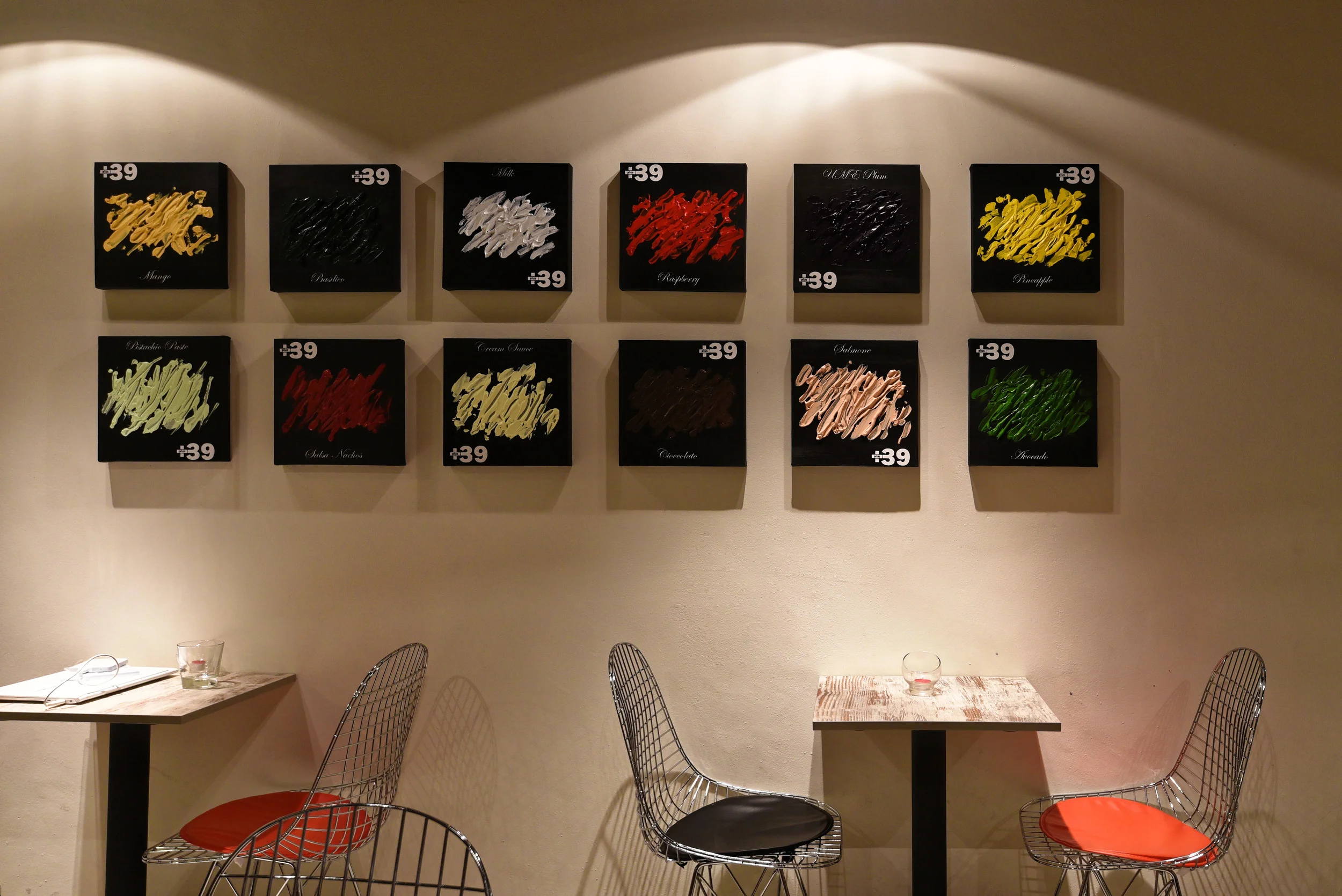 The Interiors of +39 Gelato Bar