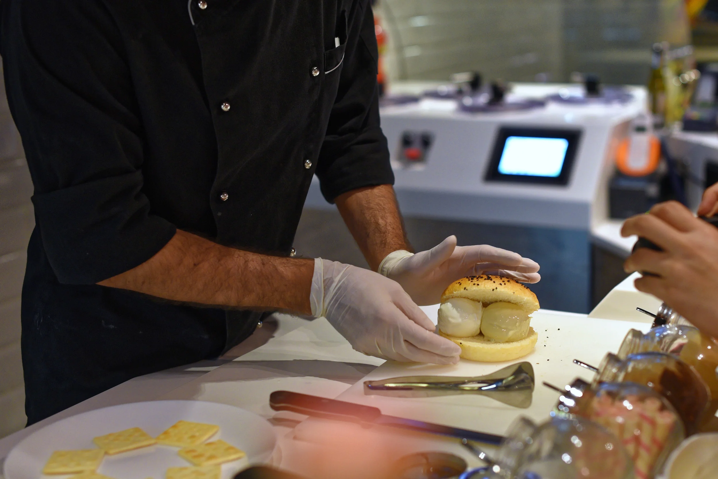 Gelato Brioche Sandwich at +39 Gelato Bar
