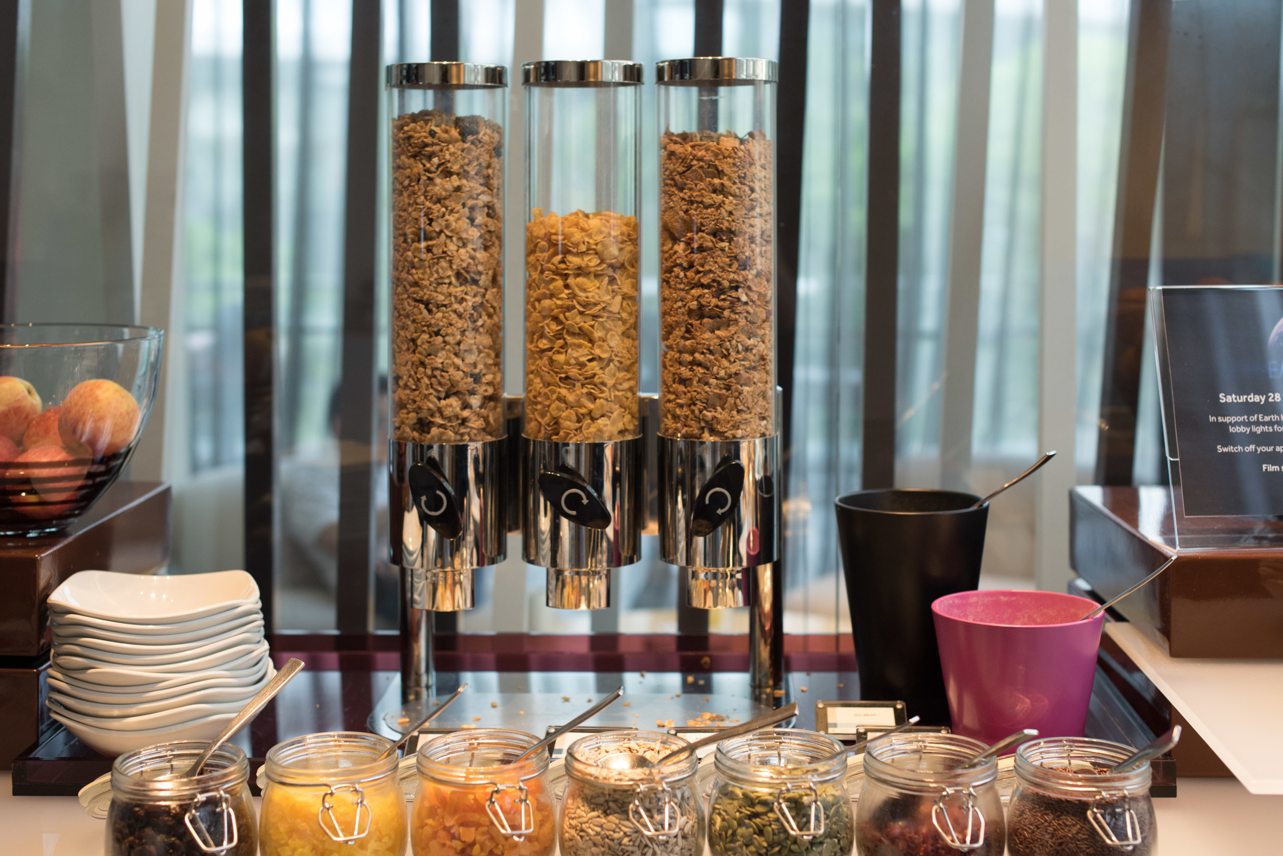 Breakfast Cereal at the Pacific Lounge