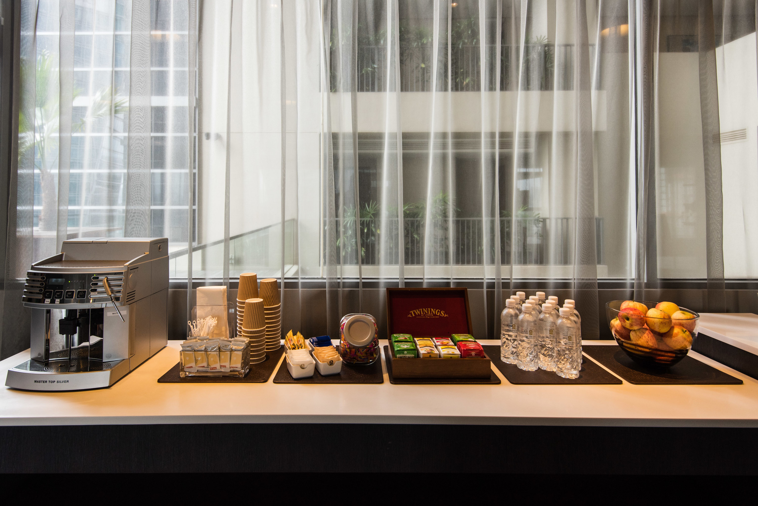 Coffee and Tea-making Facilities at The Living Room