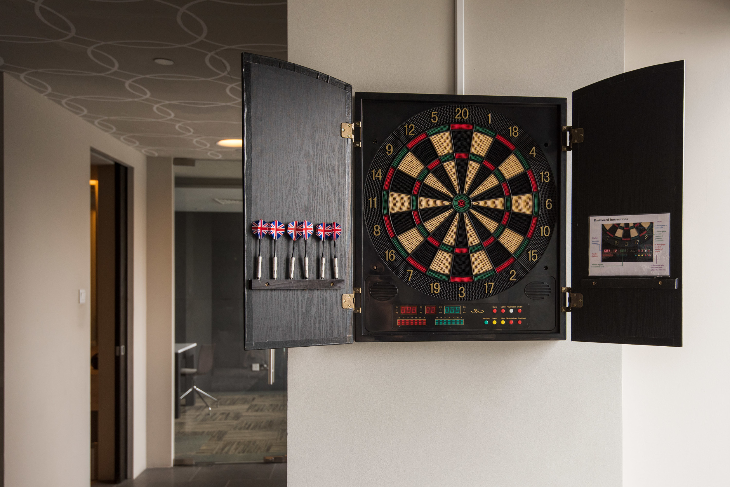 Electronic Dartboard at The Living Room