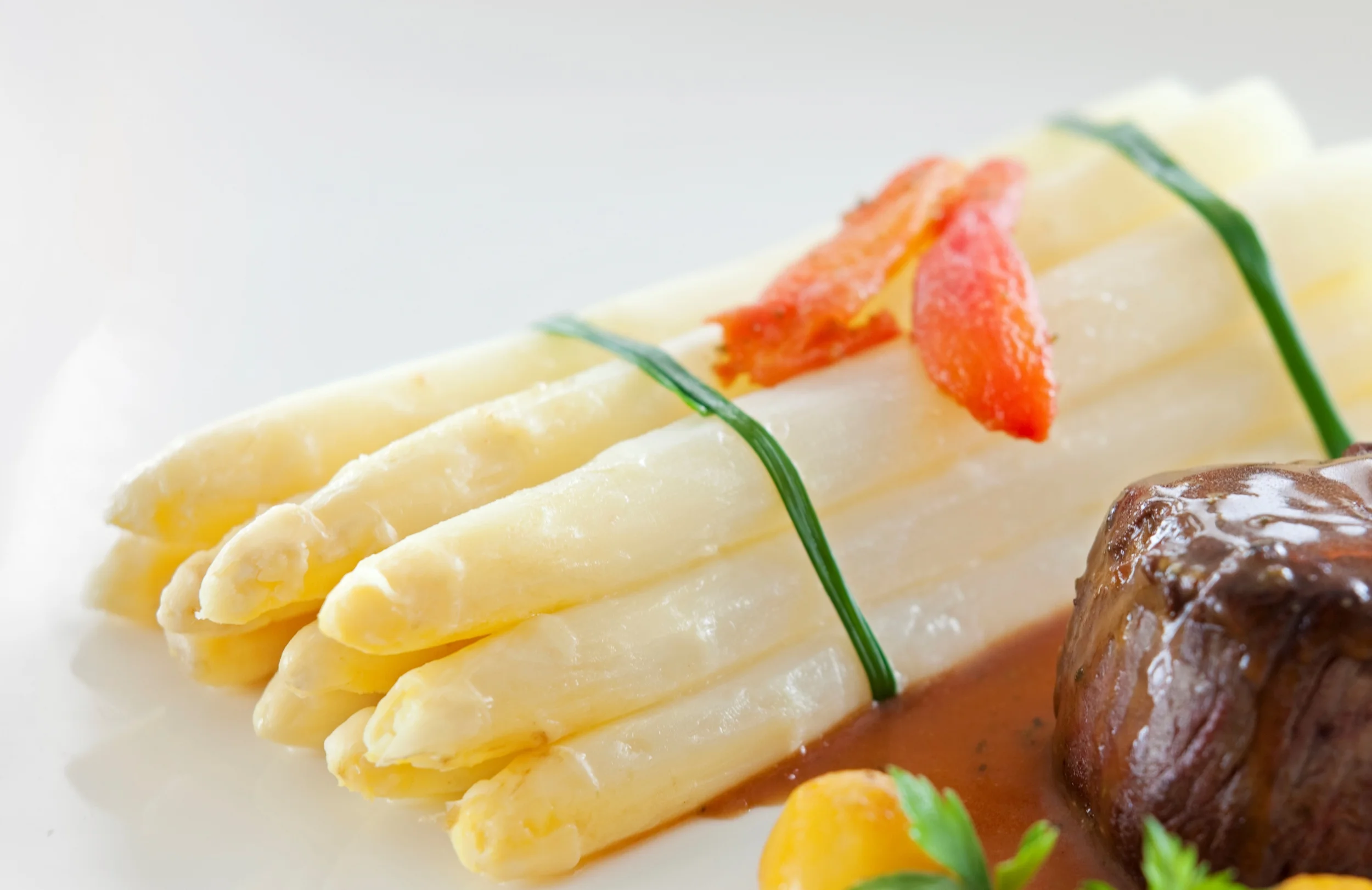 White Asparagus Delight at Dolce Vita (Mandarin Oriental, Singapore)
