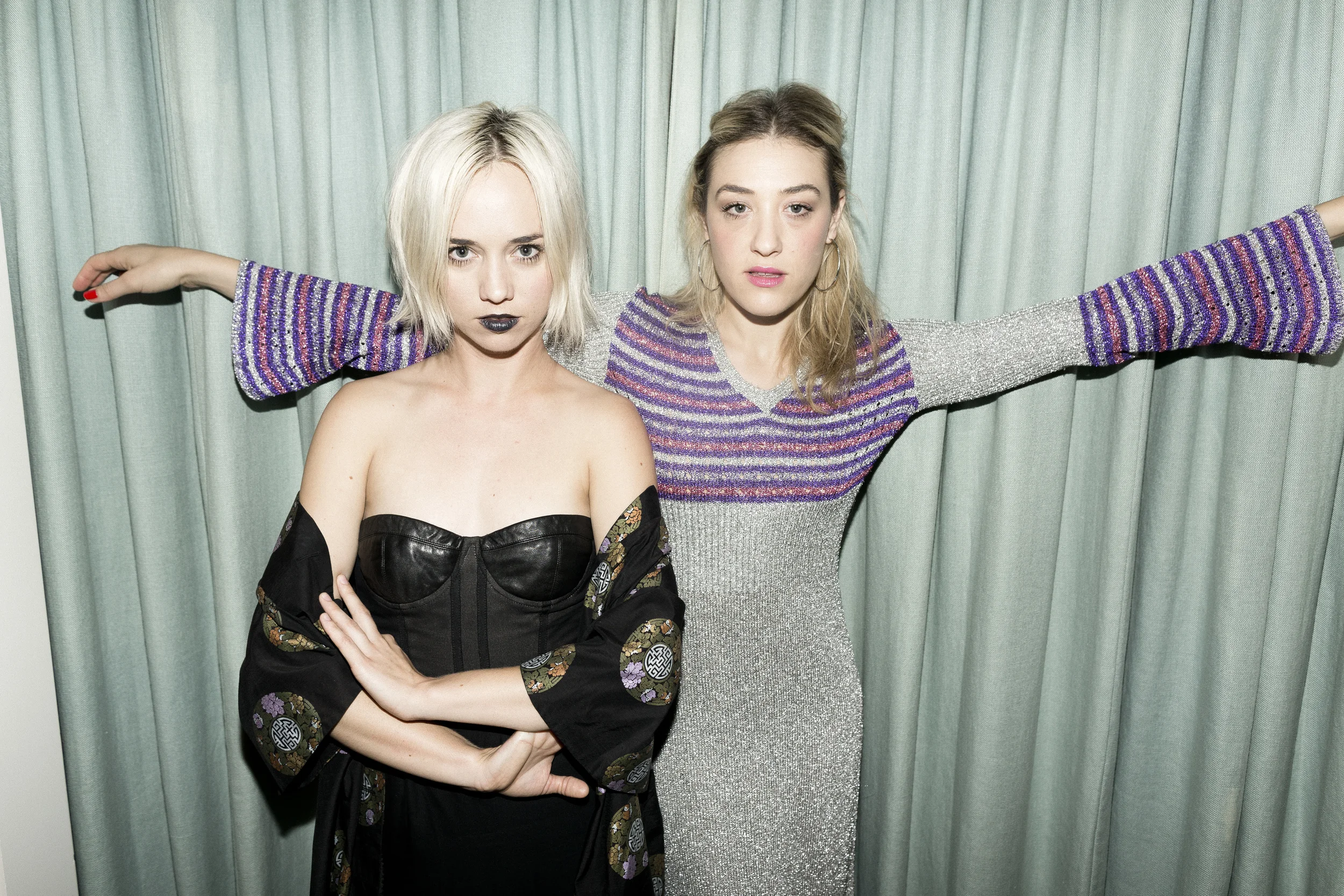 DJ Mia Moretti and Margot from The Dolls