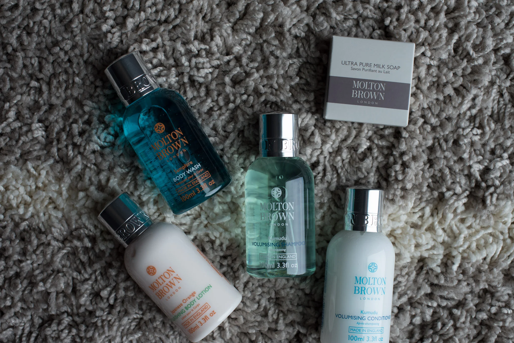 Bathroom Amenities of the One Bedroom Premium Suite of the Pan Pacific Serviced Suites Beach Road
