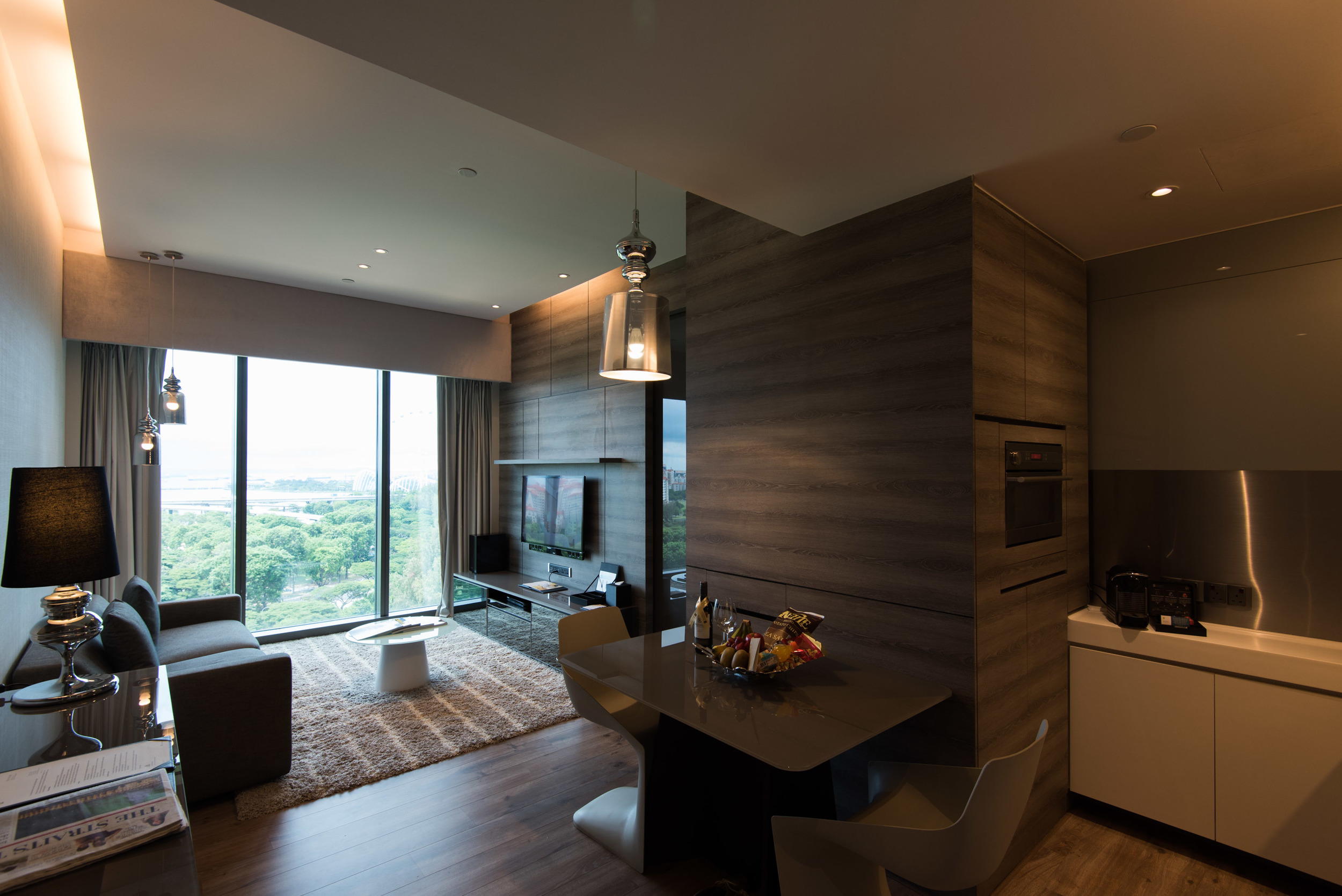 One Bedroom Premium Suite of the Pan Pacific Serviced Suites Beach Road