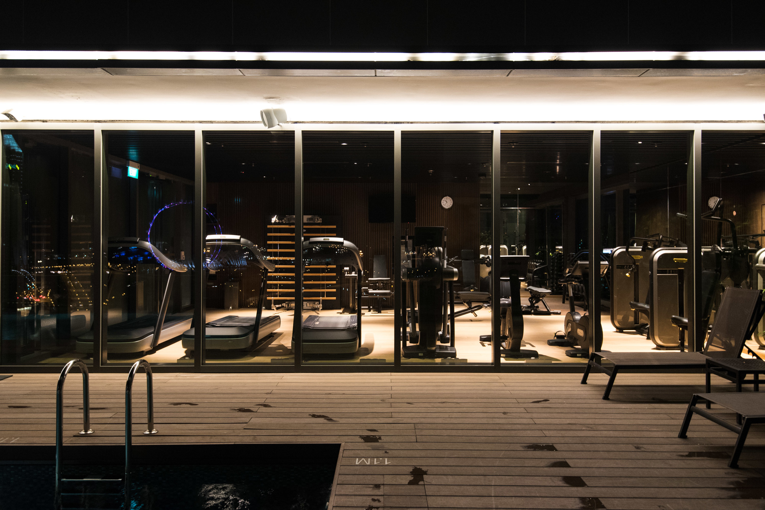 Gym&nbsp;of&nbsp;the Pan Pacific Serviced Suites Beach Road