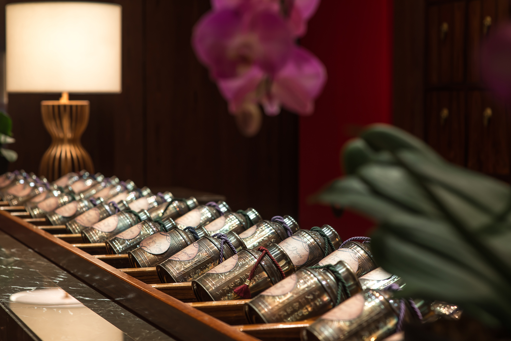 Hai Tien Lo's Tea Selection | Photo Credit: Pan Pacific Singapore