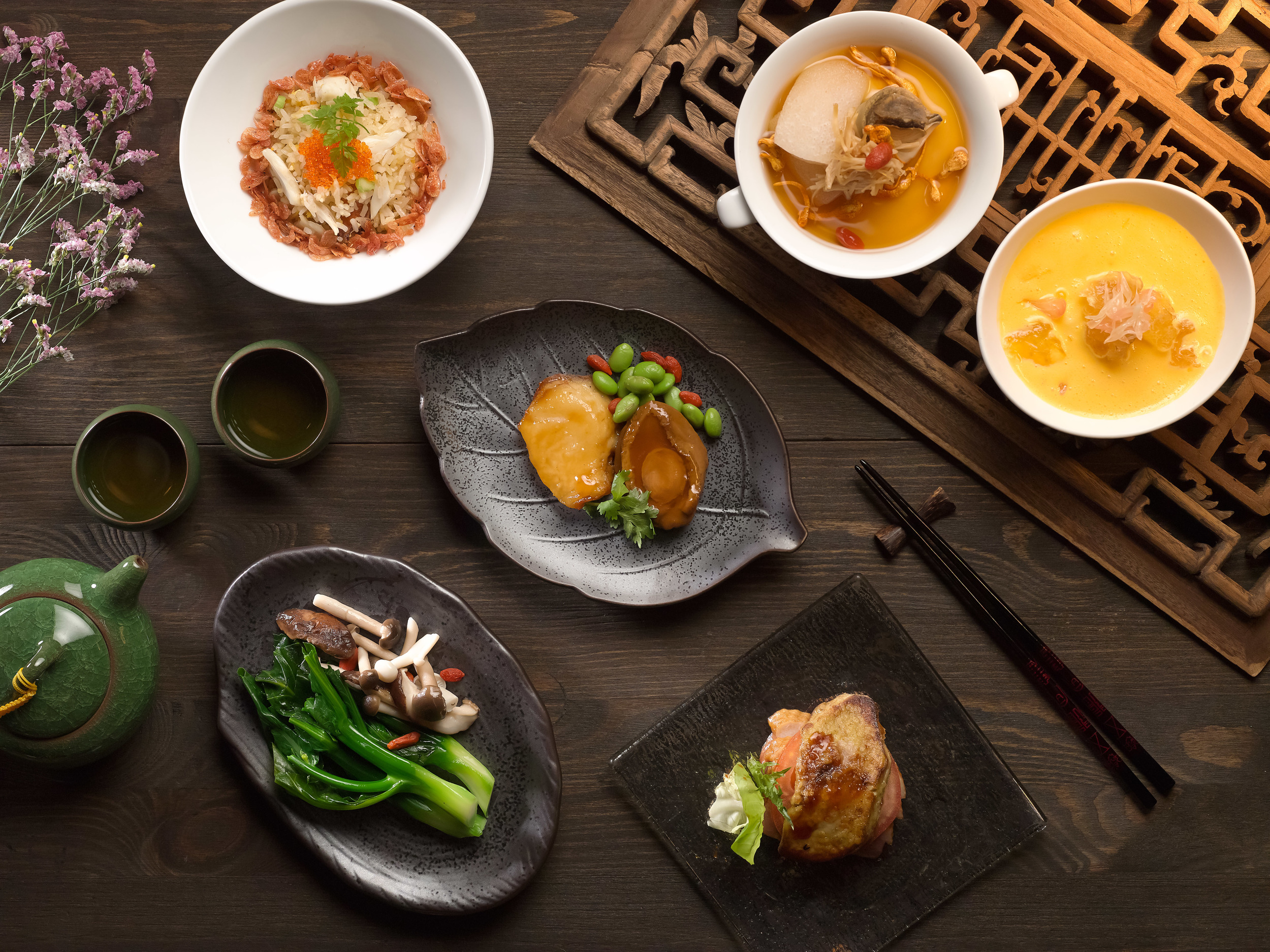 Mid-Autumn Opulence Menu | Photo Credit: Pan Pacific Singapore