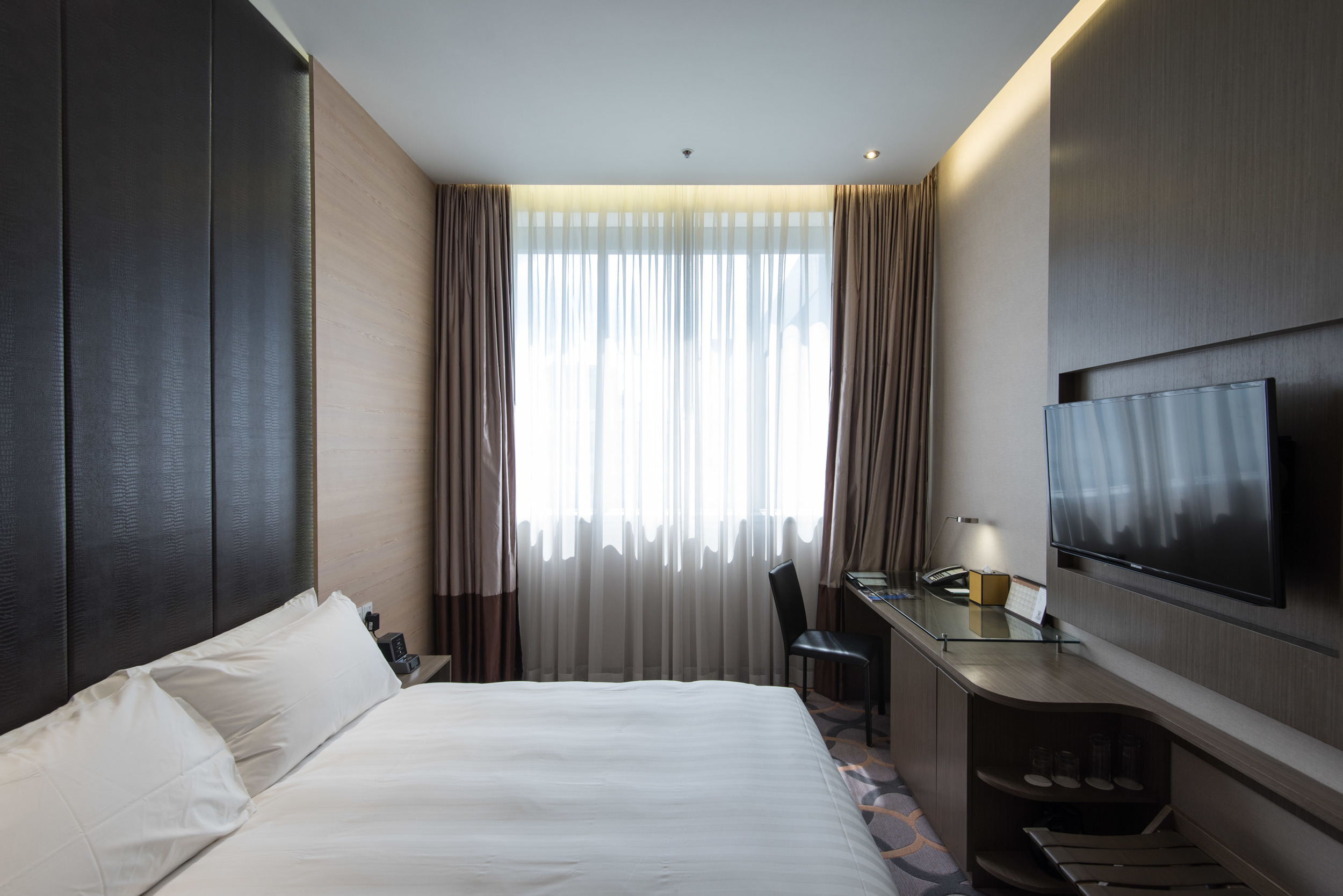 Comfortable Bedroom at the Dorsett Singapore