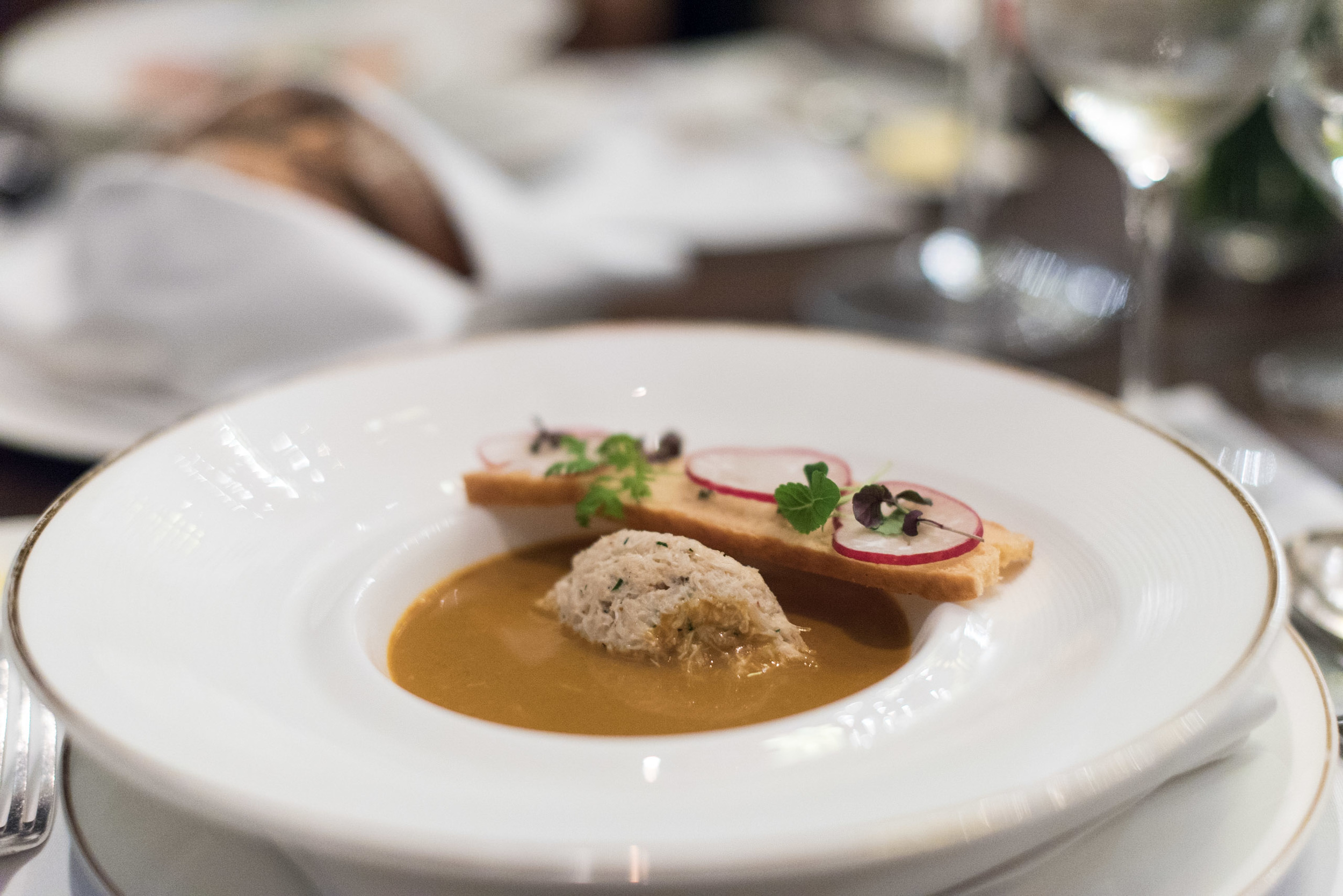 Lobster Bisque&nbsp;(Tasting Portion)Brasserie Les Saveurs - St. Regis Singapore